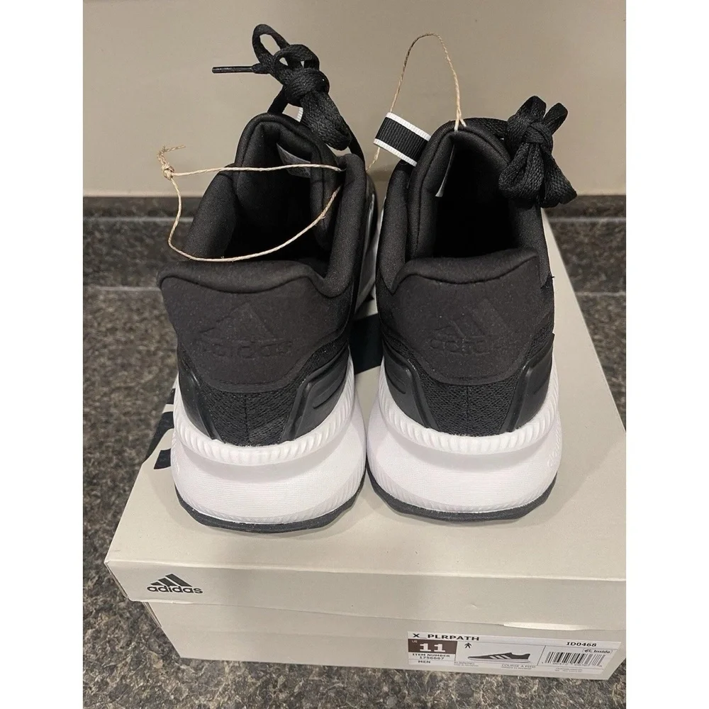 Adidas X_PLRPATH Mens Running Sneakers Men Size 11 (Black/White)